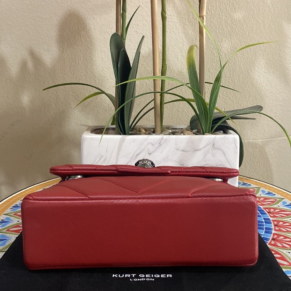 Kurt Geiger London Mini Kensington quilted Leather Crossbody bag - Picture 13 of 13